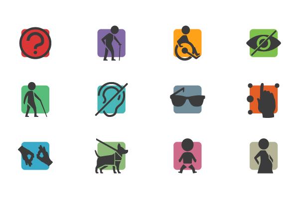 accessibility icons